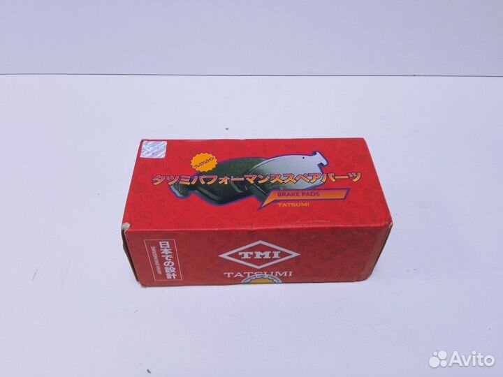 Колодки тормозные дисковые передние tatsumi TCA101