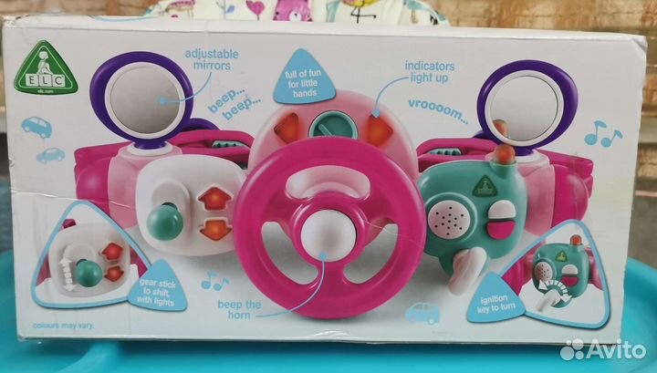 Игровой руль детский