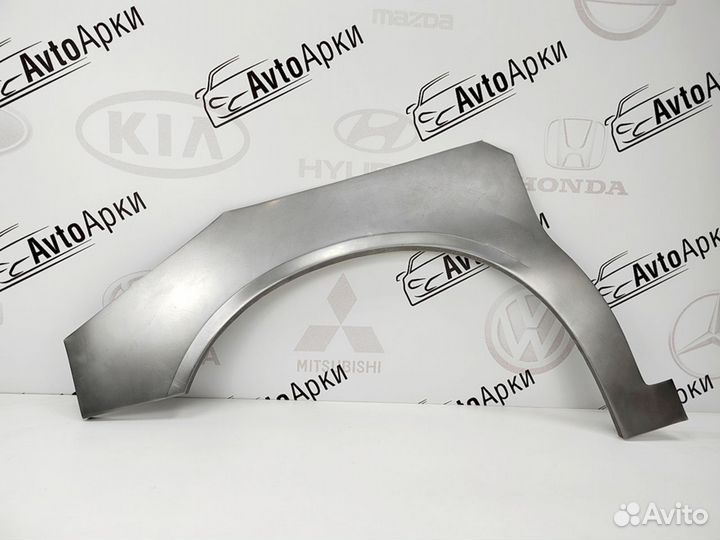 Арки ремонтные на Nissan Almera