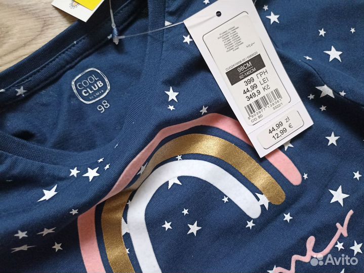 Новая 98 см пижама Cool Club для девочки