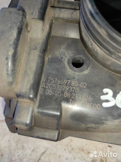 Дроссельная заслонка Peugeot 308 EP6 2007-2015