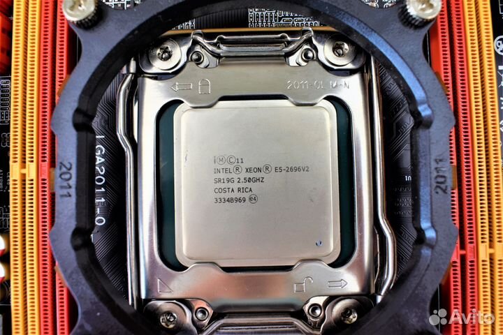 Новый комплект 2011 X79+Xeon E5 2696 v2 16 GB DDR3