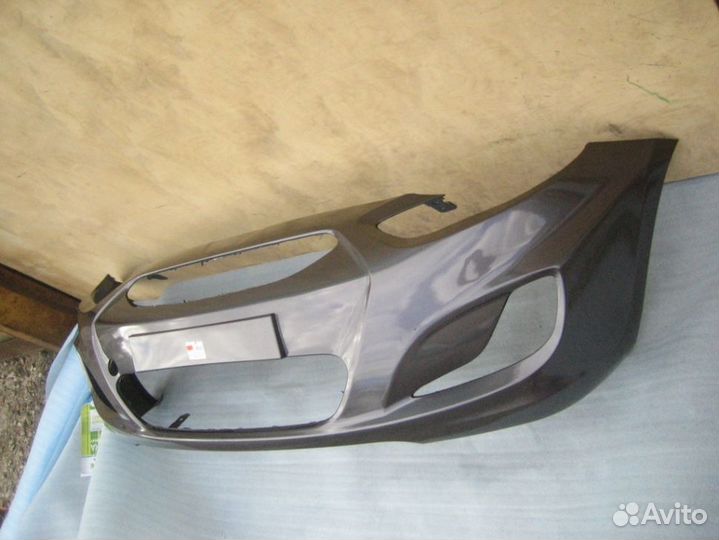 Бампер новый Hyundai Solaris цвет серый SAE