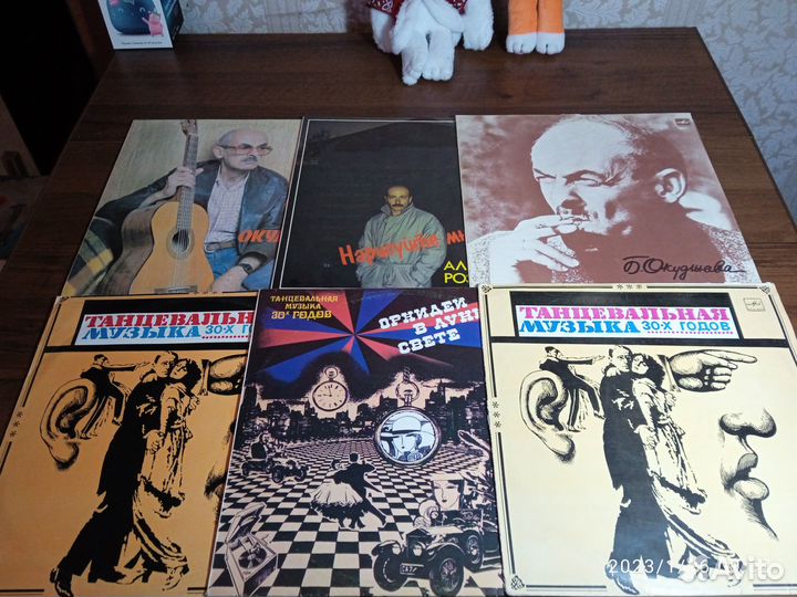 Виниловые пластинки СССР