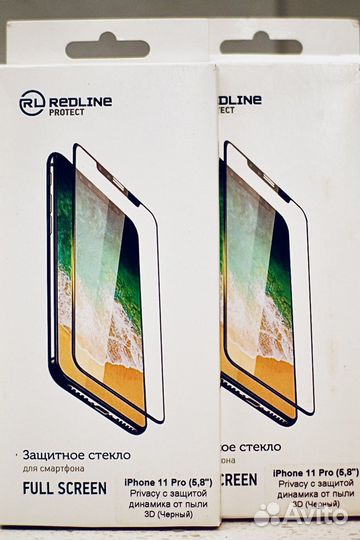 Защитное стекло для iPhone 11/Xr (RedLine Protect)