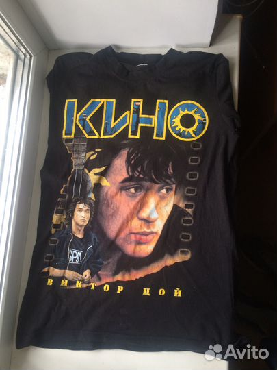 Футболка Кино Виктор Цой 46р