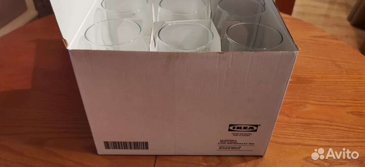 Бокалы Икея новые