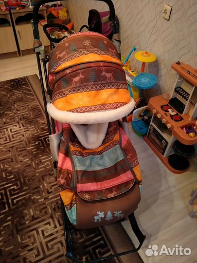 Санки коляска ника 7 3