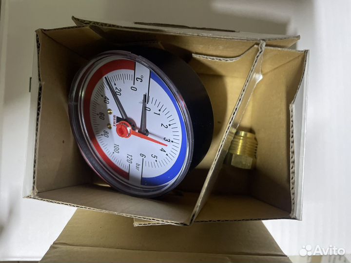 Термоманометр 6 бар