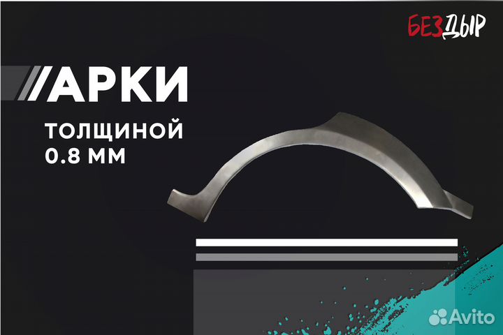 Кузовная арка BMW E34 правая