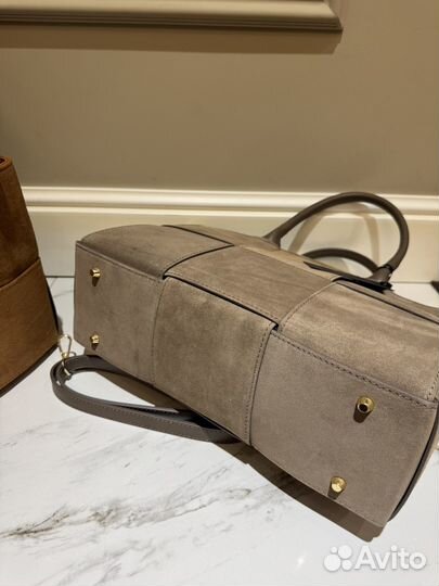 Сумка италия натуральная замша новая