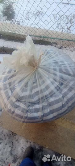 Матрас ватный в тике 70х190