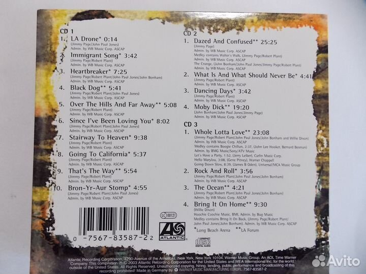 Музыкальные cd диски