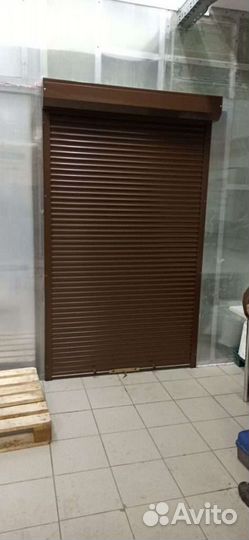 Ворота рольставни бу