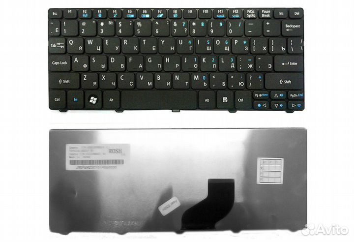 Клавиатура Acer One D260 Чёрная