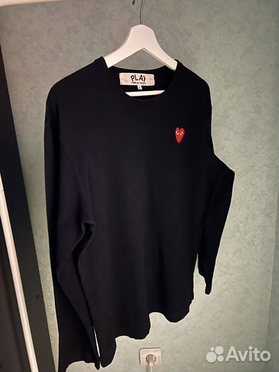 Лонгслив comme des garcons play