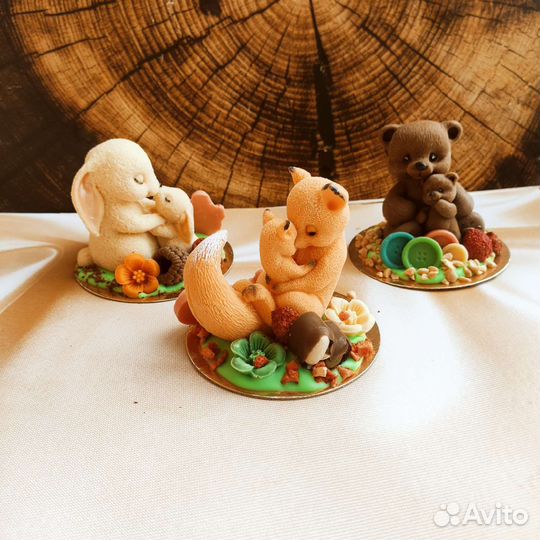 Фигурки из шоколада