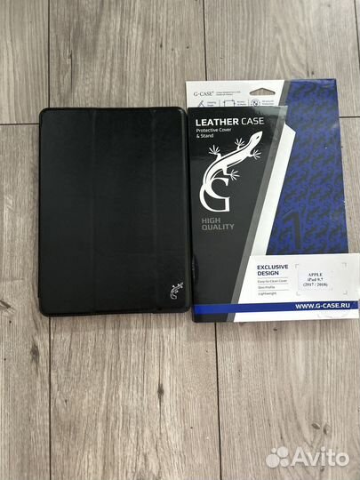 Чехол на iPad 9.7 2017/2018 кожаный