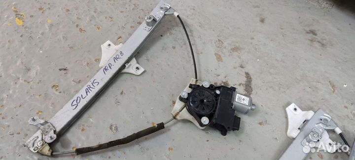 Стеклоподъемники на Hyundai Solaris 2