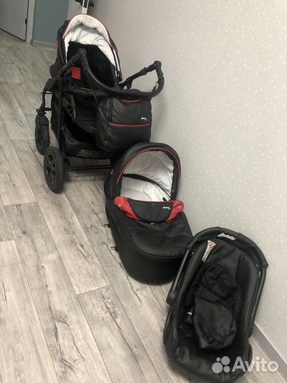 Коляска 3 в 1 Sonic verdi plus