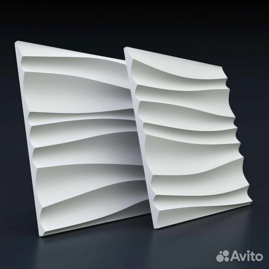 Гипсовая 3D панель 
