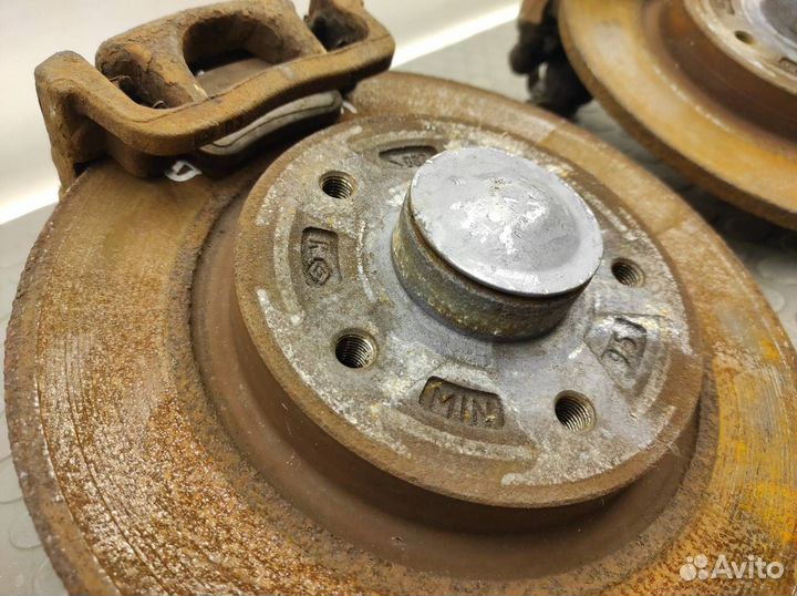 Тормозная система комплект задняя Renault Kangoo