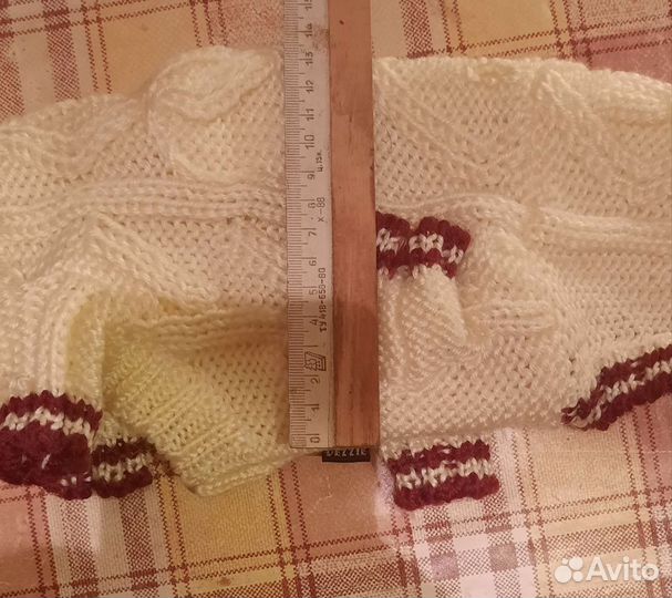 Комбинезон вязаный для собачки