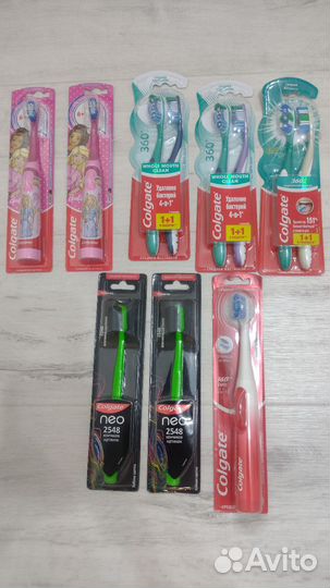 Зубная паста, зубная щётка, гель, мыло