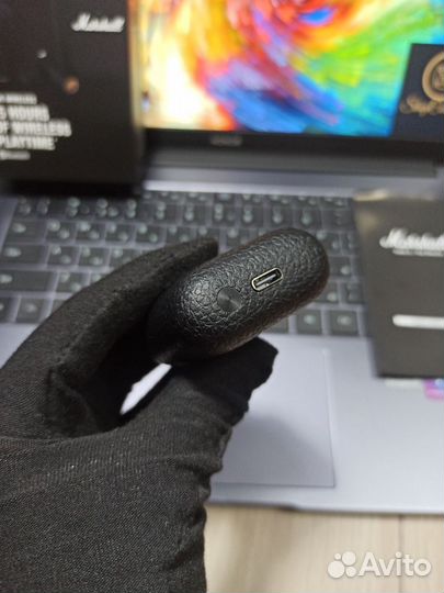 Наушники Marshall minor 3 чёрные