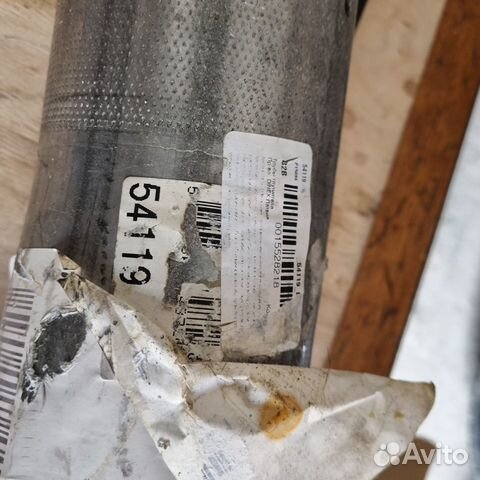 Труба глушителя промежуточная правая Mercedes-Benz