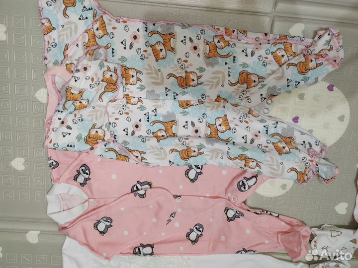 Вещи на девочку пакетом 56 62