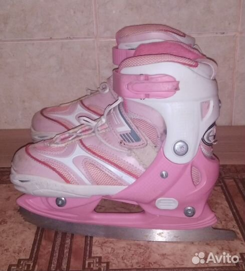 Роликовые коньки-трансформеры раздвижные 31-34 р-р