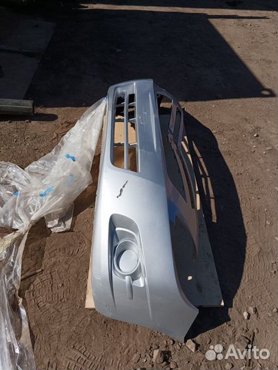 Chevrolet Cobalt бампер передний серый