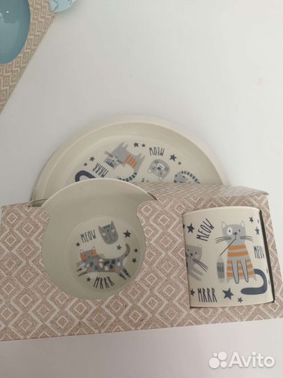 Новый Набор посуды детский посуда для малышей