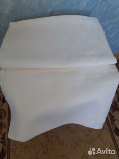 Скатерть льнаная времён СССР