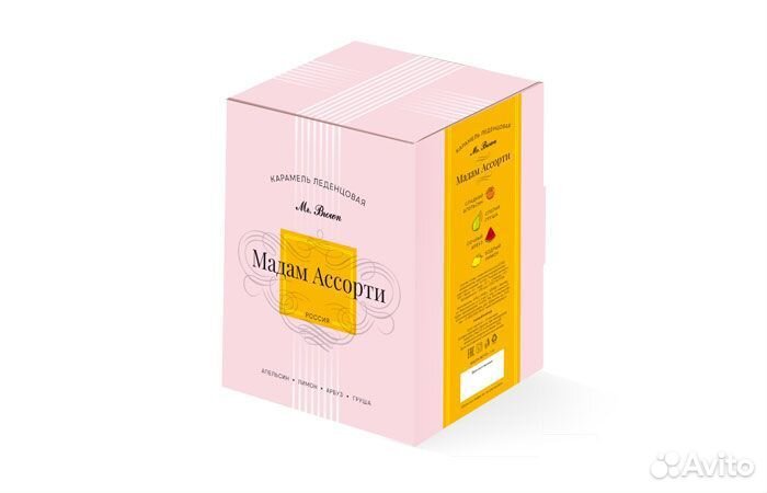 Мини-карамель «Мадам Ассорти» в упаковке «Office b