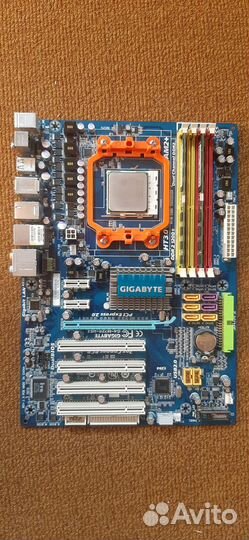 Материнская плата с процессором gigabyte