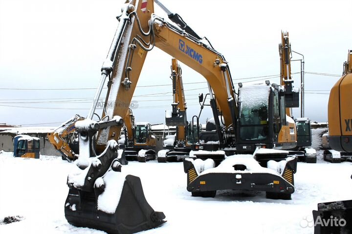 Колёсный экскаватор XCMG XE180WD, 2024