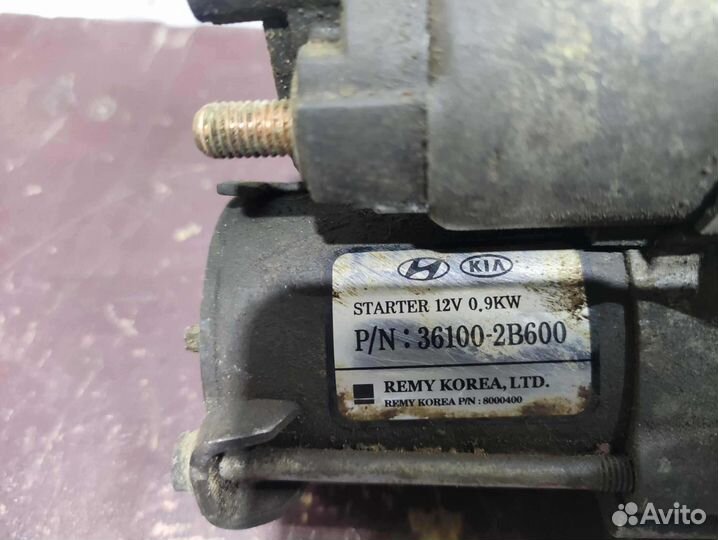 Стартер Hyundai Solaris l Kia Rio 3 (9 зубьев)