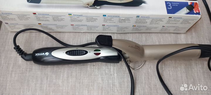 Щипцы (плойка) Vitek, утюжок для волос remington