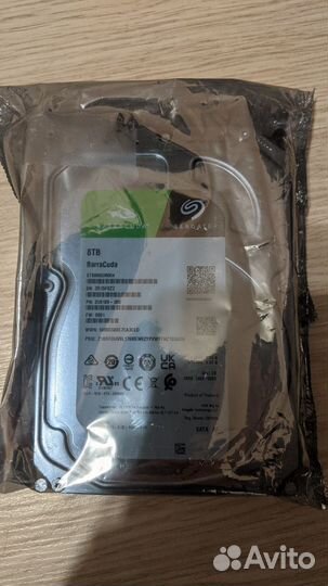BarraCuda 8TB (HDD диск) новый, в упаковке