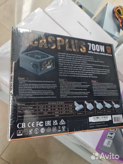 Блок питания AeroCool kcas plus 700W