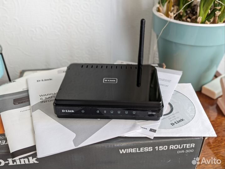 Wi-fi роутер D-Link Wireless Dir-300