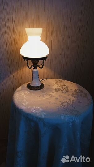Лампа настольная ретро СССР