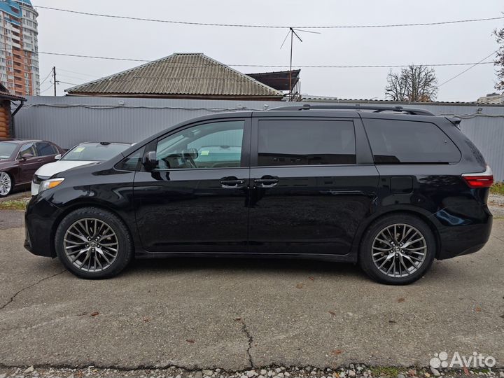 Toyota Sienna 3.5 AT, 2018, 195 000 км