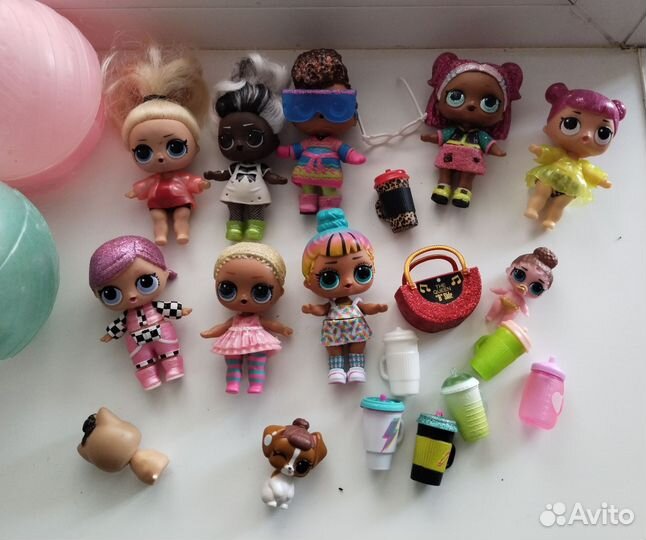 Кукла лол. 11шт. Питомцы Лол. Оригинал