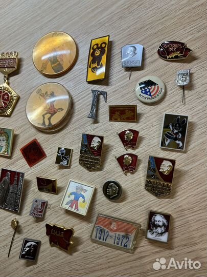 Значоки СССР разные