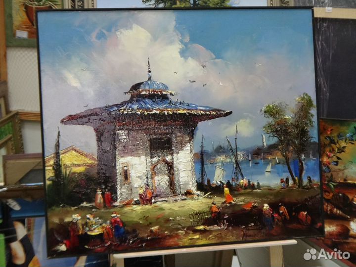 Картина маслом на холсте Восточные мотивы