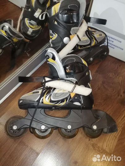 Роликовые коньки детские раздвижные