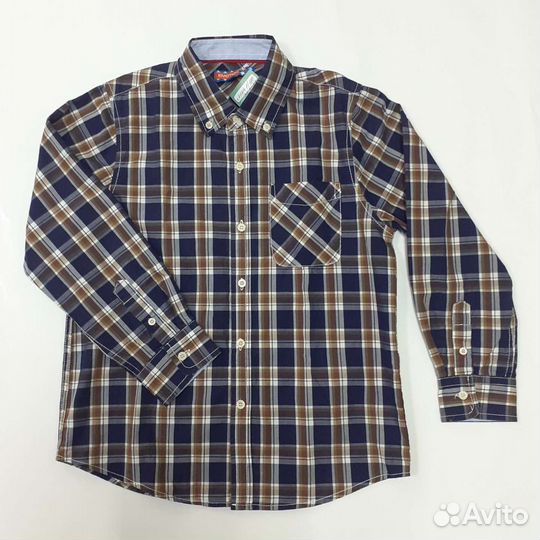 Рубашки на мальчика 128-134